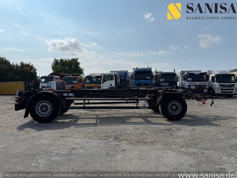 Kögel AW18/Wechselfahrgestell/BDF/Pneumatik