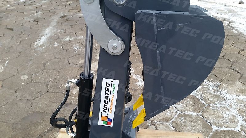 KREATEC Baggerarm KR-KOP-2 für SMS, Weidemann, Eurotrac, Manitech usw. mit Hardox 500