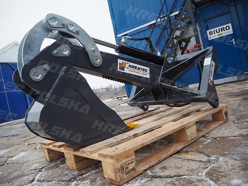 KREATEC Baggerarm KR-KOP-2 für SMS, Weidemann, Eurotrac, Manitech usw. mit Hardox 500