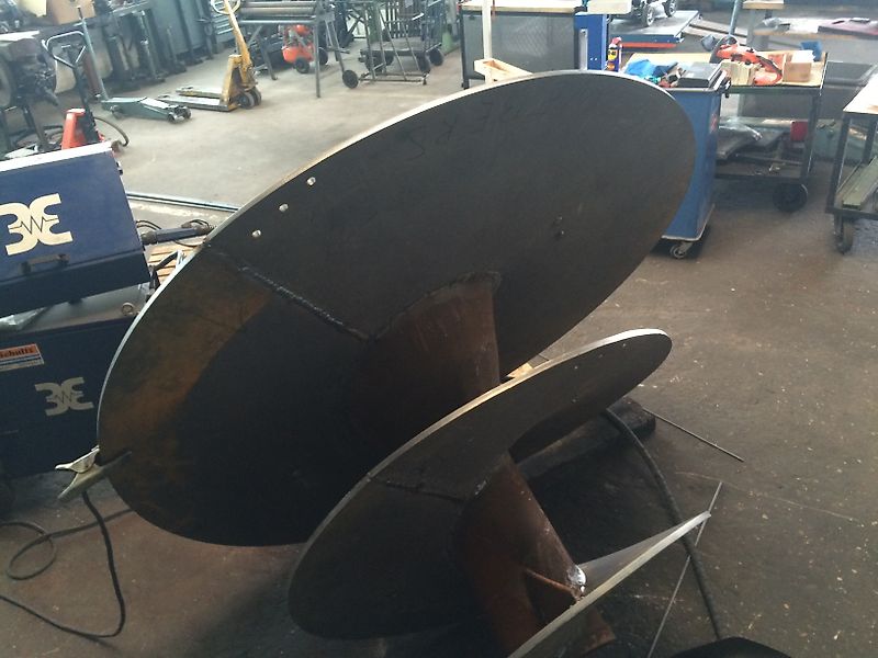 Mischschnecke oder Schneckenwindungen für Mischwagen von RMH