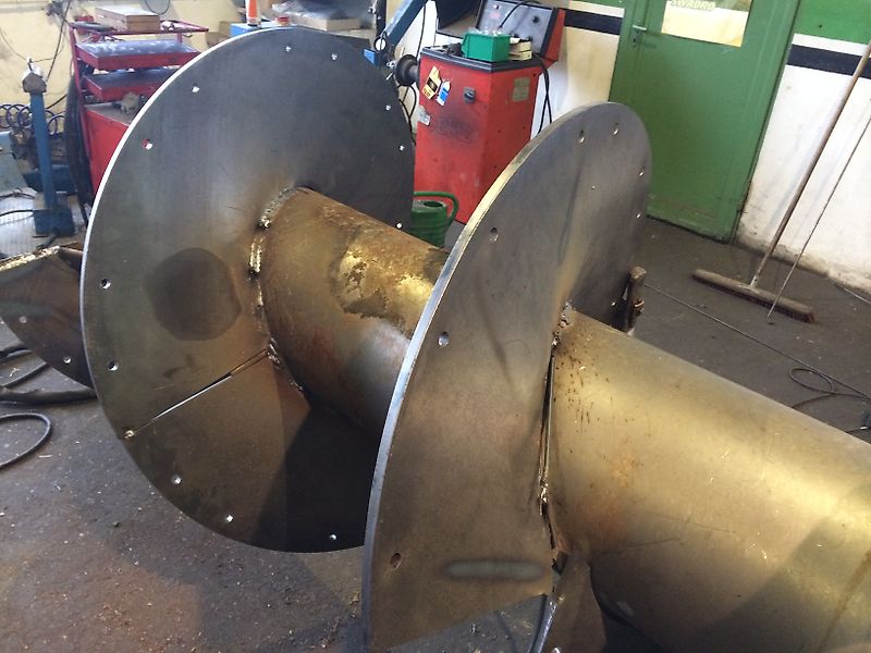 Mischschnecke oder Schneckenwindungen für Mischwagen von RMH