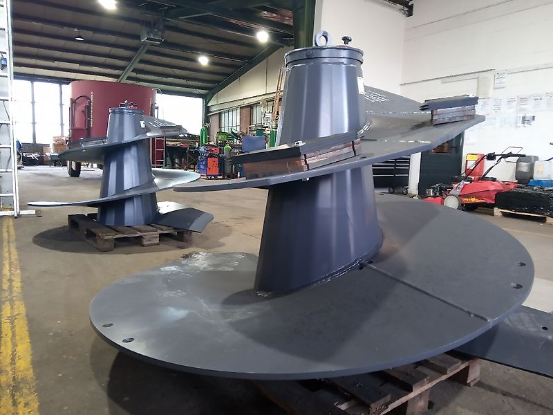 Mischschnecke oder Schneckenwindungen für Mischwagen von RMH