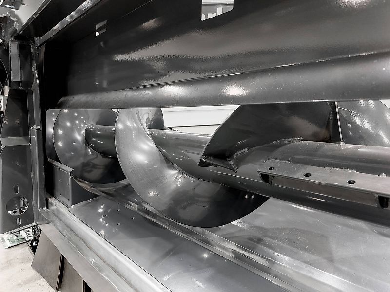 Tecnomais TMRP2 6R-F corn header, 6 row, foldable, 75 cm, for John Deere W and T combines, chopper, stalk crushers