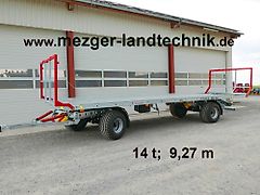 CynkoMet Ballenwagen 14 t (T-608/2EU) 9,27 m (Am Lager) Strohwagen