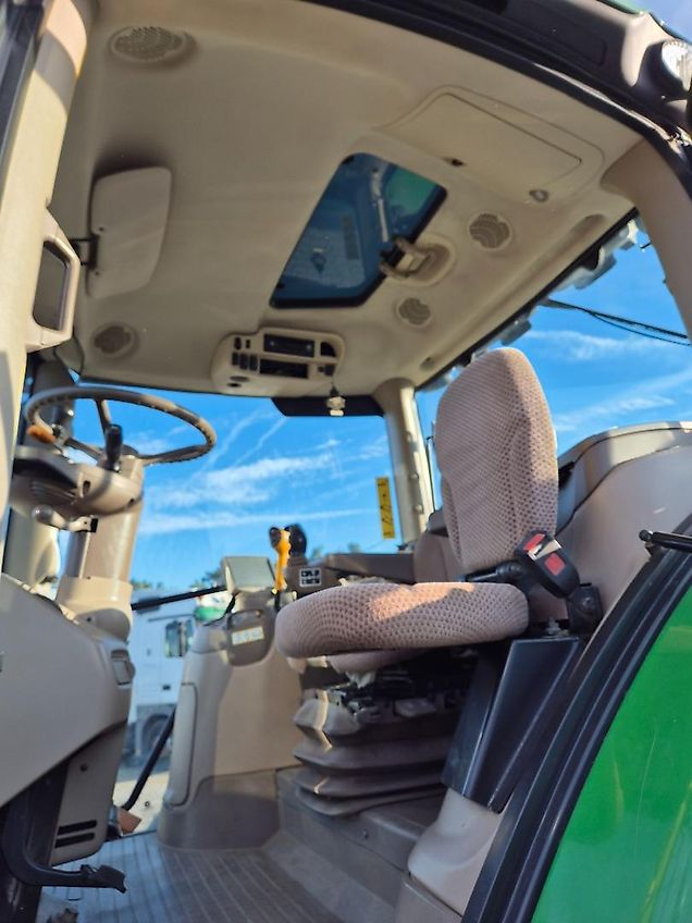 John Deere 6215R, GPS, 50km/h