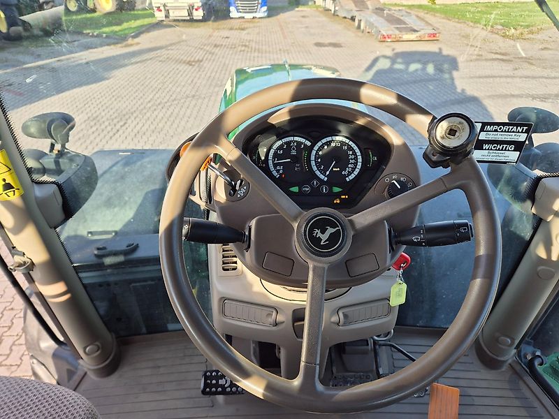 John Deere 6215R, GPS, 50km/h