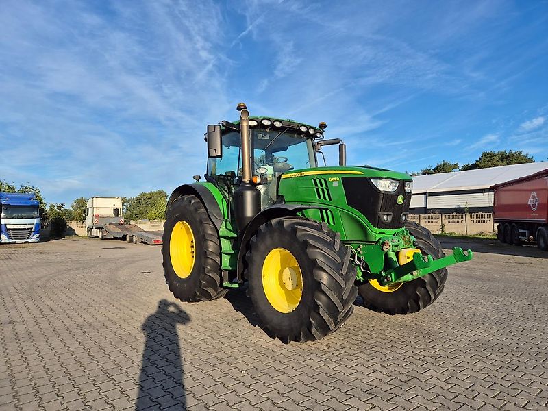 John Deere 6215R, GPS, 50km/h