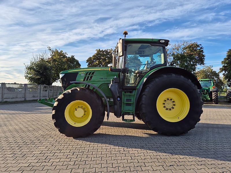John Deere 6215R, GPS, 50km/h