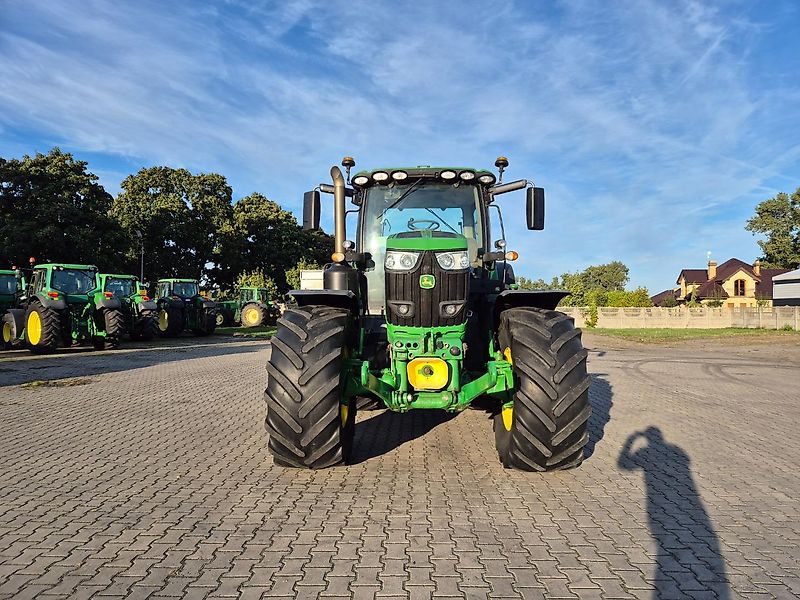 John Deere 6215R, GPS, 50km/h