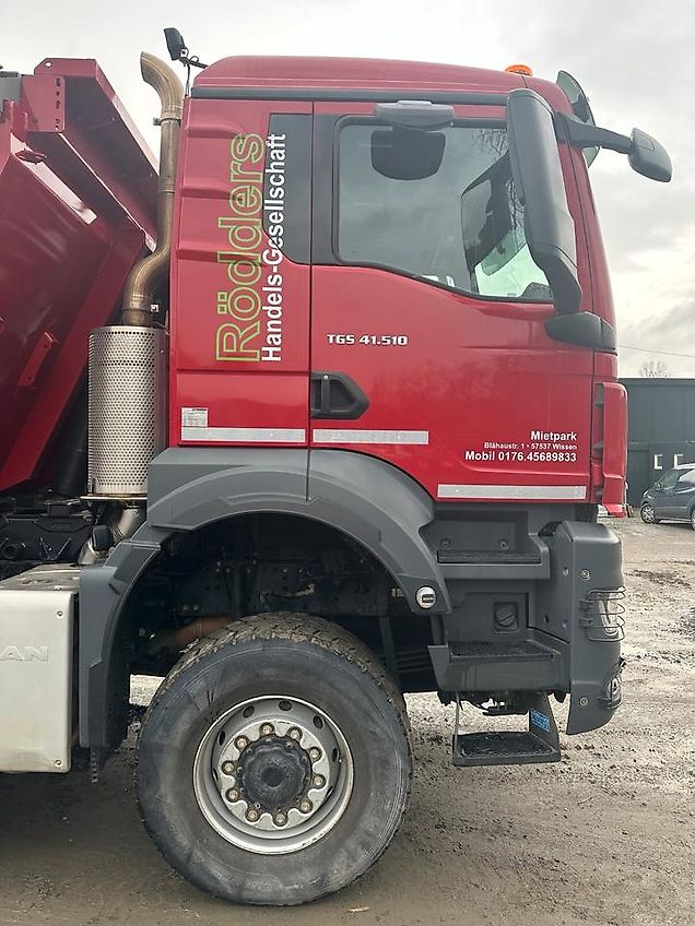 MAN 4-Achs Kipper 8*8 41.510 Hinterkippmulde Netto 127500