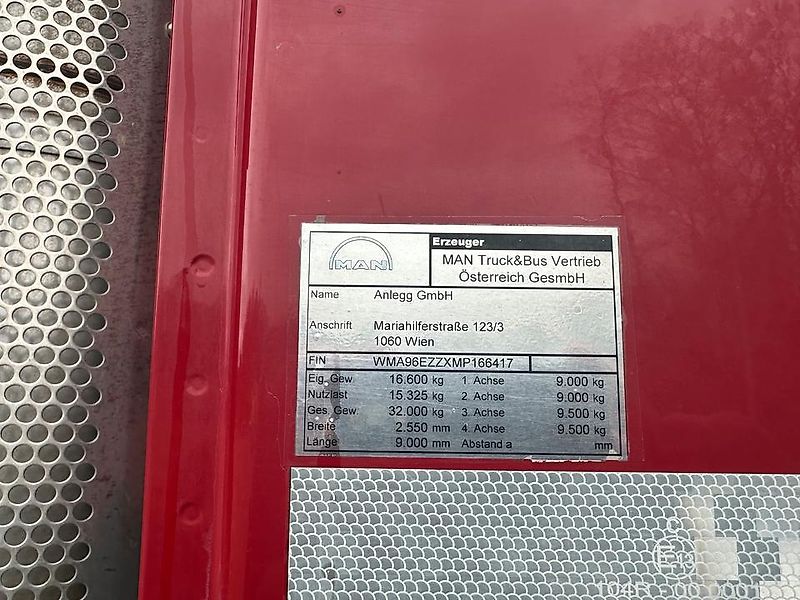 MAN 4-Achs Kipper 8*8 41.510 Hinterkippmulde Netto 127500