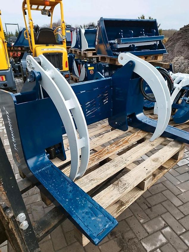 Holzgreifer, Polterzange passend für Eurotrac,Toyo, Giant .
