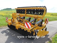 AGRISEM Maximulch 3m Kurzscheibenegge-Tiefenlockerer Kombination T-Sem Walze bis 25cm