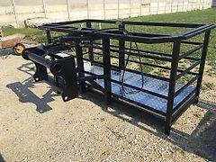 Arbeitskorb Korb Sicherheitskorb SCHWENBAR Manitou Teleskoplader NEU TOP