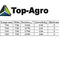 Top-Agro Schneepflug Vario Hydr.1,5M;1,8M;2,0M;2,2M WINTERAKTION SHP-SMV15 SERIE SMART
