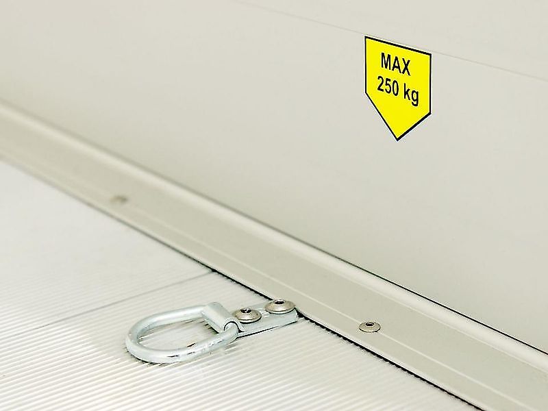 Debon Kofferanhänger C500 164x300cm H:200cm 2,6t|Alu|Polybug|Tür