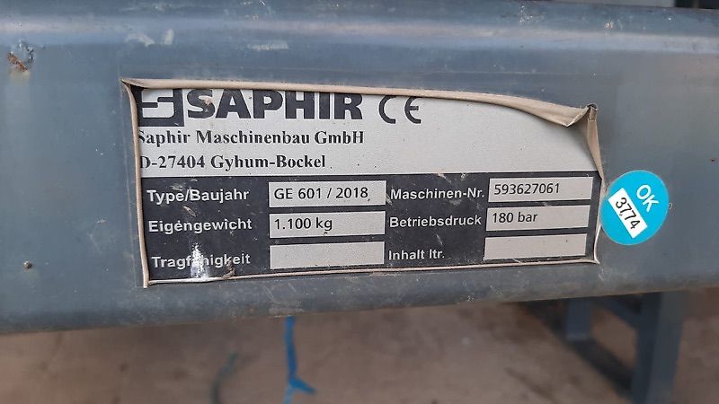 Saphir GE601 -Kundenauftrag-